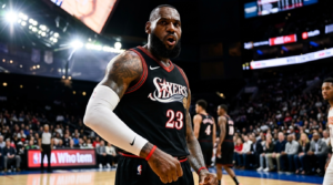 LeBron James debutará con los Sixers ante los campeones New York Knicks