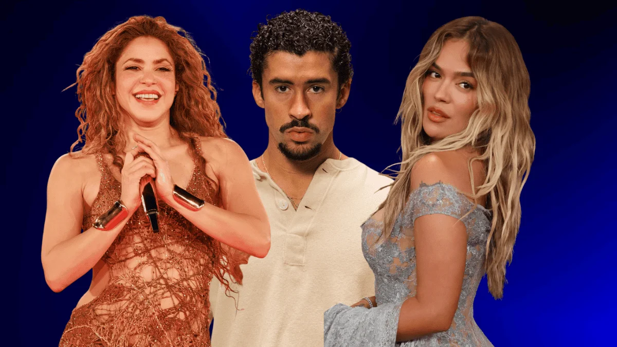 Shakira, Bad Bunny y Karol G brillan en los Premios Juventud 2026